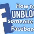 Hoe iemand snel deblokkeren van uw Facebook-account